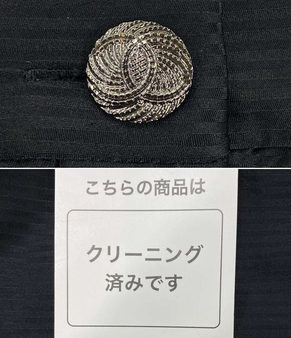美品 CHANEL シルクパンツ ブラック 22C P71973V38670 レディース SIZE 38 シャネル