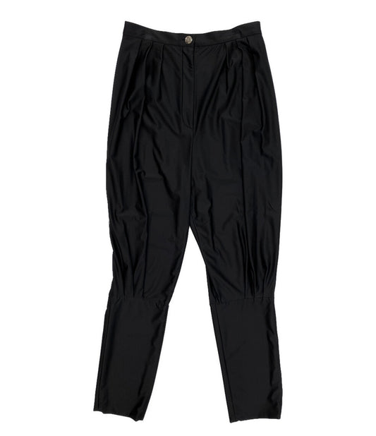 美品 CHANEL シルクパンツ ブラック 22C P71973V38670 レディース SIZE 38 シャネル