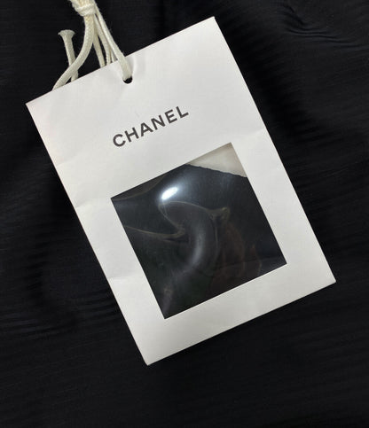 美品 CHANEL シルクパンツ ブラック 22C P71973V38670 レディース SIZE 38 シャネル