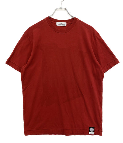 STONE ISLAND 半袖Ｔシャツ レッド メンズ SIZE L ストーンアイランド