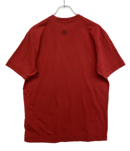 STONE ISLAND 半袖Ｔシャツ レッド メンズ SIZE L ストーンアイランド