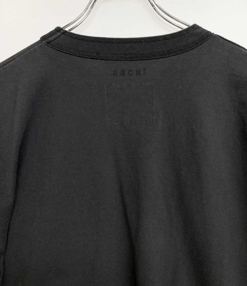 sacai 半袖Ｔシャツ SCM-225 Side Zip Cotton T-Shirt メンズ SIZE 4 サカイ