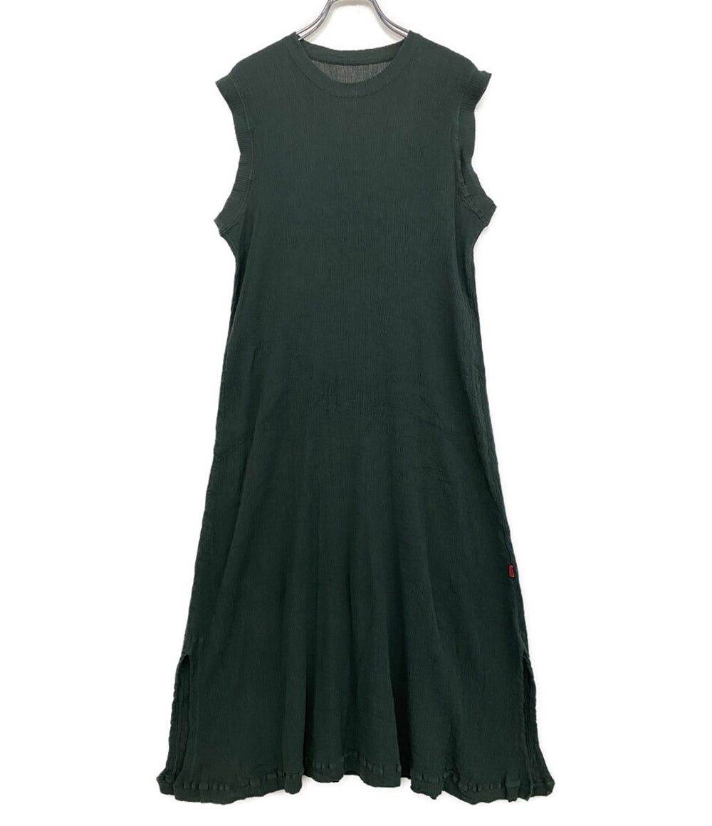 Haat ハート ノースリーブワンピース グリーン HA33FH616 2 レディース SIZE 2