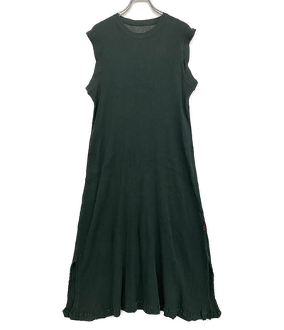 Haat ハート ノースリーブワンピース グリーン HA33FH616 2 レディース SIZE 2