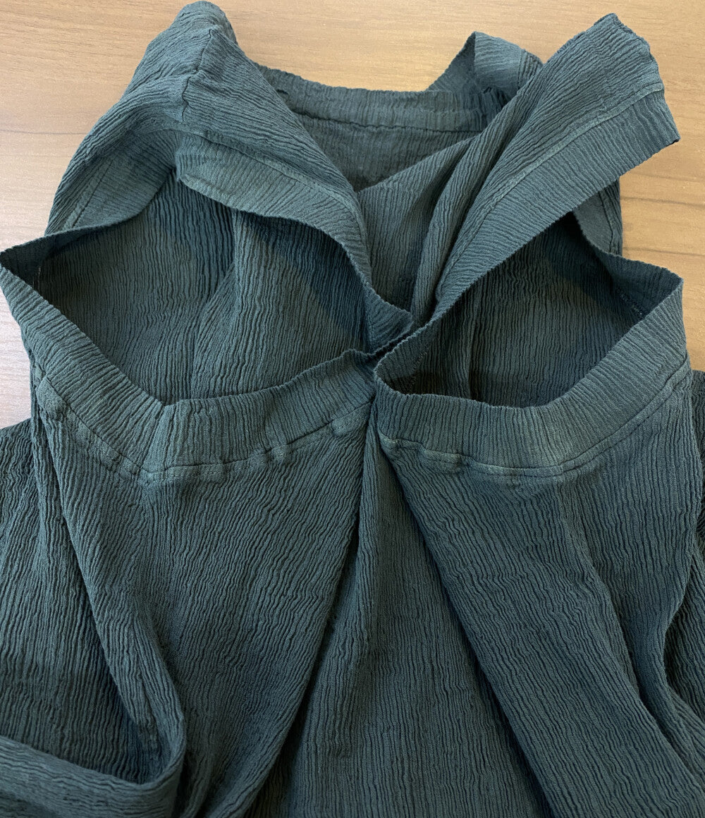 Haat ハート ノースリーブワンピース グリーン HA33FH616 2 レディース SIZE 2