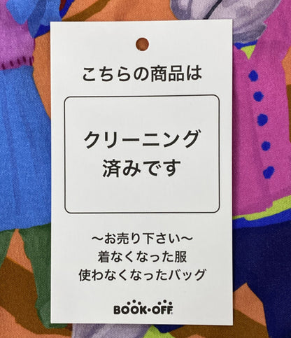 オレボレブラ 長袖Ｔシャツ アニマル柄 オレンジ」×グリーン 332510 レディース SIZE - オレボレブラ