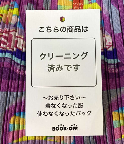 PLEATS PLEASE ノースリーブワンピース PP83-JH514 パープル wash レディース SIZE 3 プリーツプリーズ