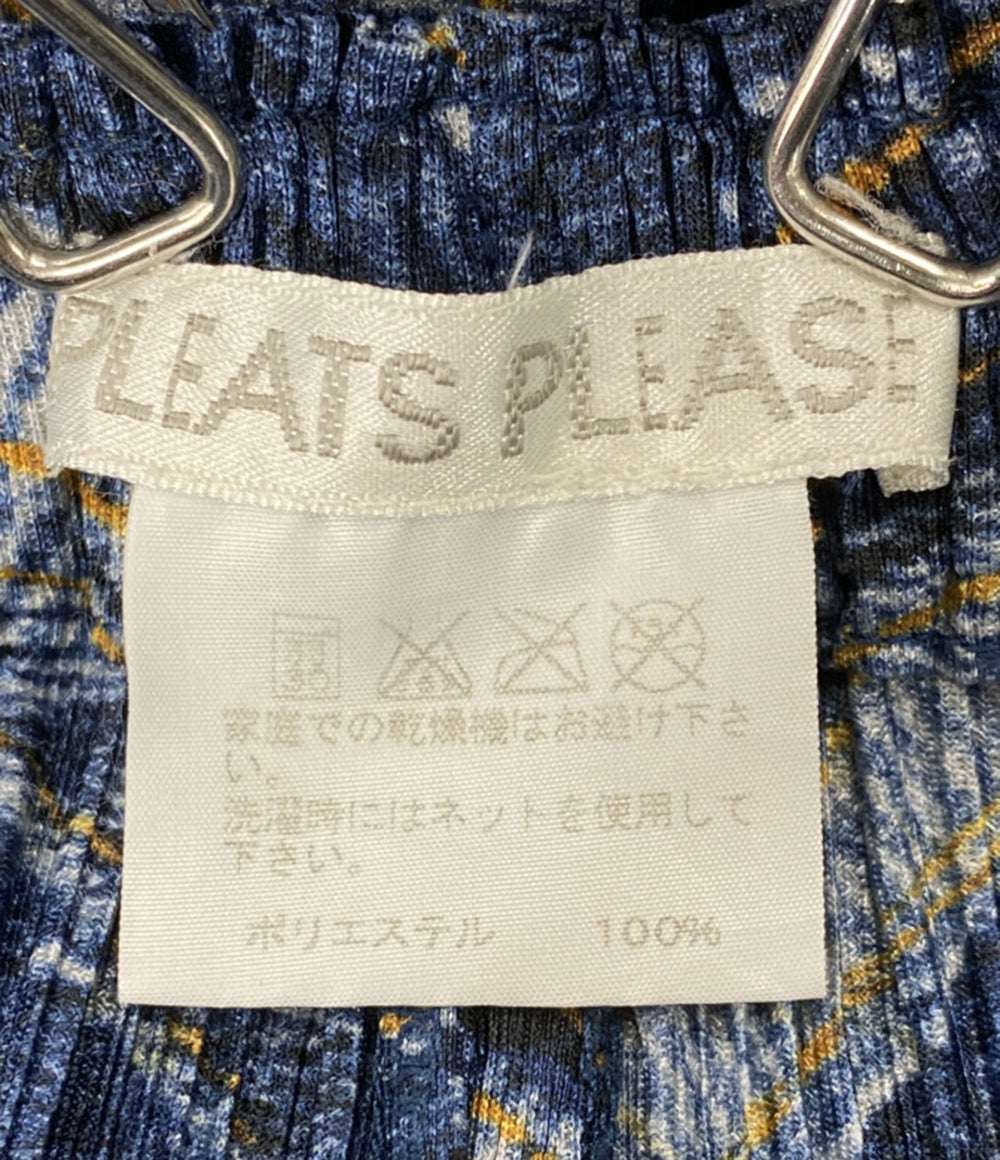 PLEATS PLEASE パンツ 総柄 PP91-JF561 レディース SIZE 3 プリーツプリーズ