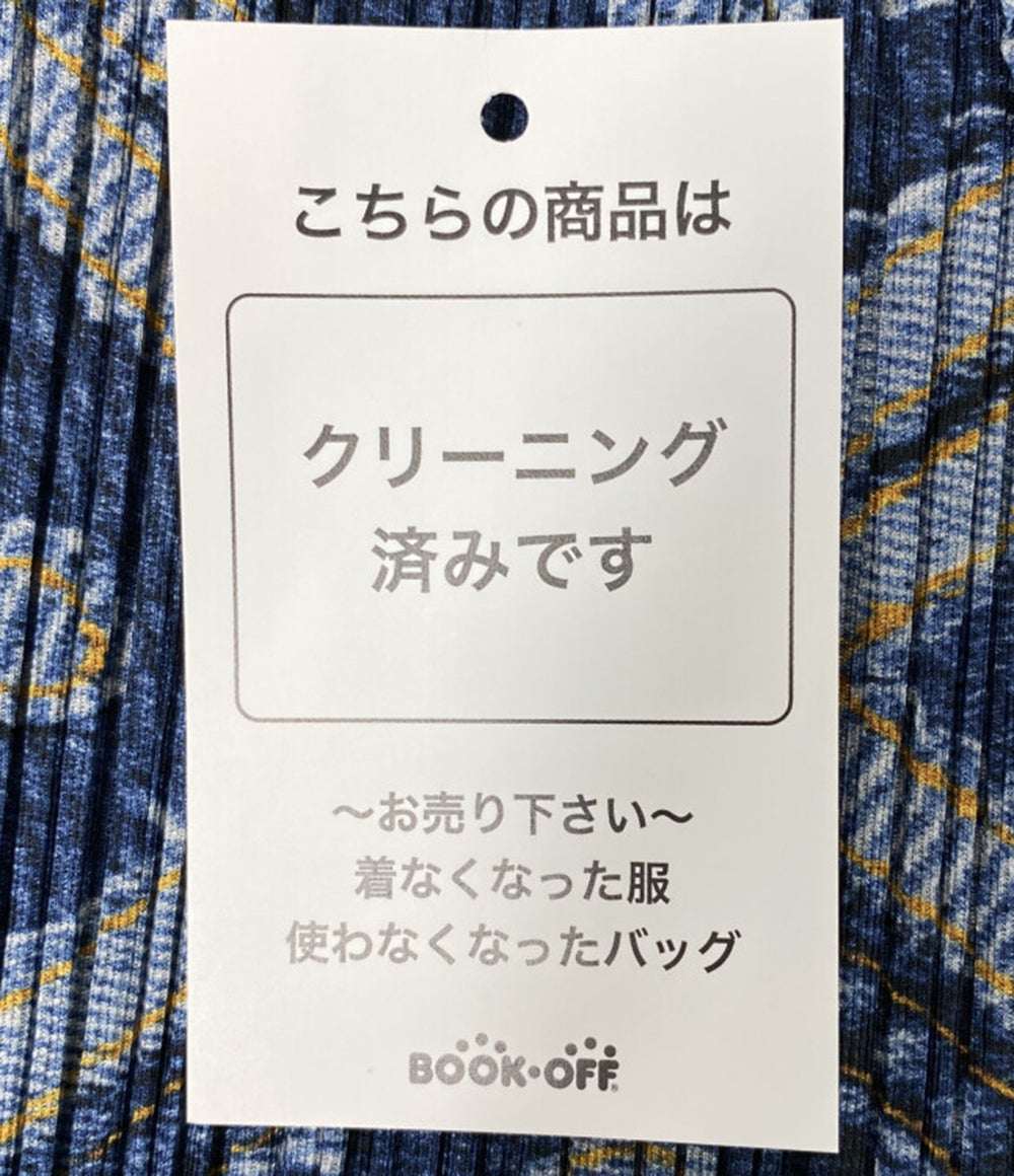 PLEATS PLEASE パンツ 総柄 PP91-JF561 レディース SIZE 3 プリーツプリーズ