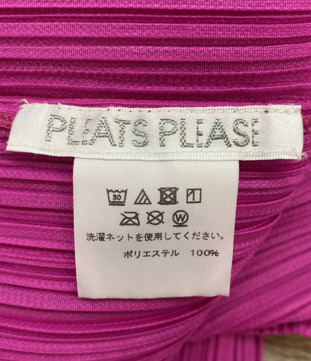 Pleats Please ノースリーブワンピース ピンク PP55-JH910 Pleats Please ノースリーブワンピース ピンク PP55-JH910