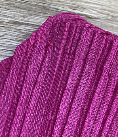 Pleats Please ノースリーブワンピース ピンク PP55-JH910 レディース SIZE 3 プリーツプリーズ