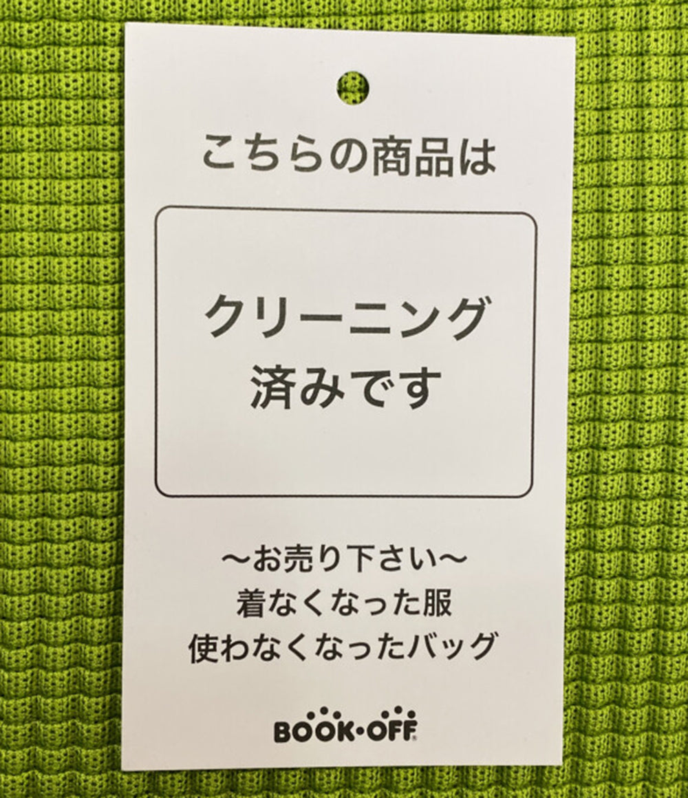 ISSEY MIYAKE ME ノースリーブワンピース ニット グリーン レディース SIZE - ミー イッセイミヤケ