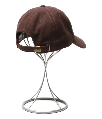 MADISONBLUE キャップ ブラウン パールビーズ レディース SIZE ONE SIZE マディソンブルー