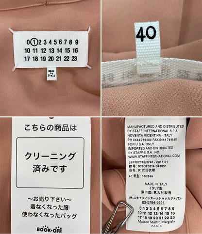Maison Margiela 半袖ワンピース サーモンピンク 2015SS レディース SIZE 40 メゾンマルジェラ