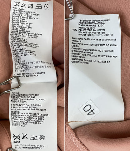 Maison Margiela 半袖ワンピース サーモンピンク 2015SS レディース SIZE 40 メゾンマルジェラ