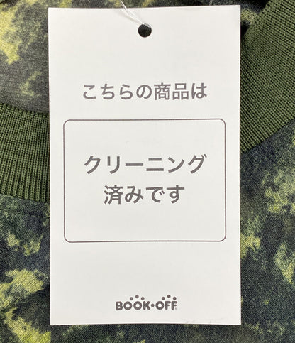 TOGA VIRILIS トーガビリリース 半袖Ｔシャツ 23ss シアー マーブル グリーン メンズ SIZE 48