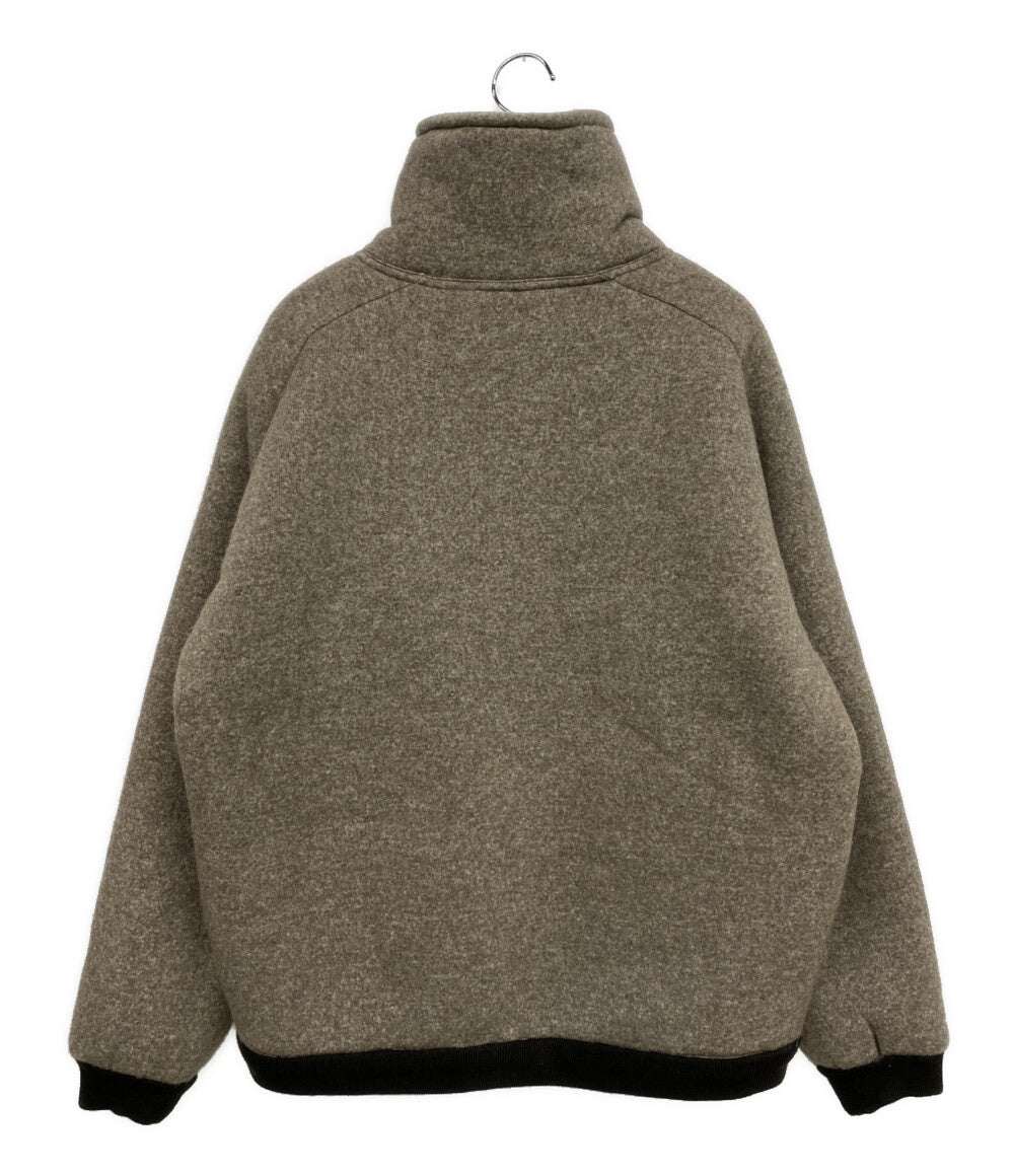 美品 MIU MIU コットンフリースジッパー ブルゾンジャケット 25AW