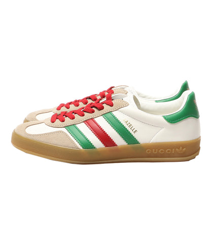 美品 GUCCI × adidas アディダス スニーカー GAZELLE 726488 レディース SIZE 23.5cm グッチ