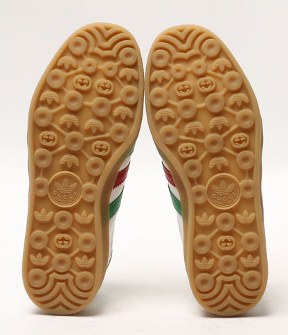 美品 GUCCI × adidas アディダス スニーカー GAZELLE 726488 レディース SIZE 23.5cm グッチ