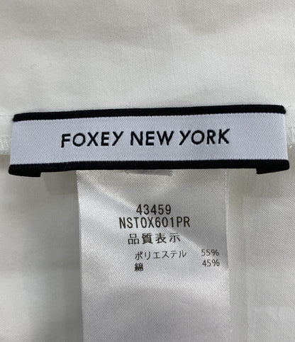 foxey NEW YORK ブラウス 43459 スプリングワルツ ホワイト 23ss 