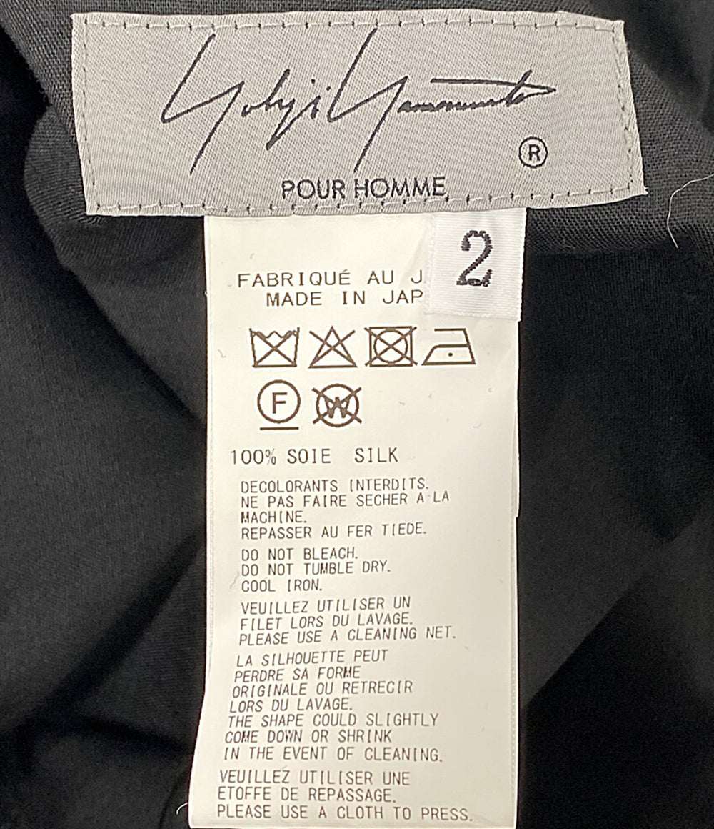 美品 YOHJI YAMAMOTO POUR HOMME パンツ 26ss HK-P25-444 メンズ SIZE 2 ヨウジヤマモトプールオム