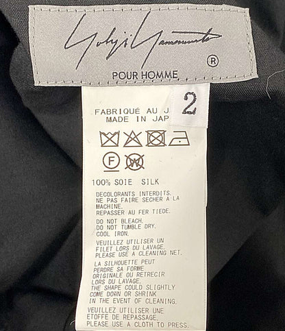 美品 YOHJI YAMAMOTO POUR HOMME パンツ 26ss HK-P25-444 メンズ SIZE 2 ヨウジヤマモトプールオム