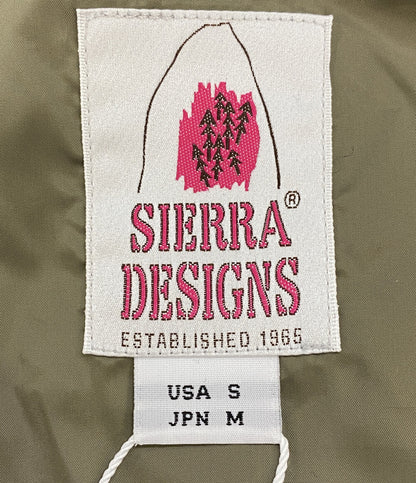 美品 SIERRA DESIGNS マウンテンパーカー 1384 グリーン ショート丈 レディース SIZE M シェラデザイン