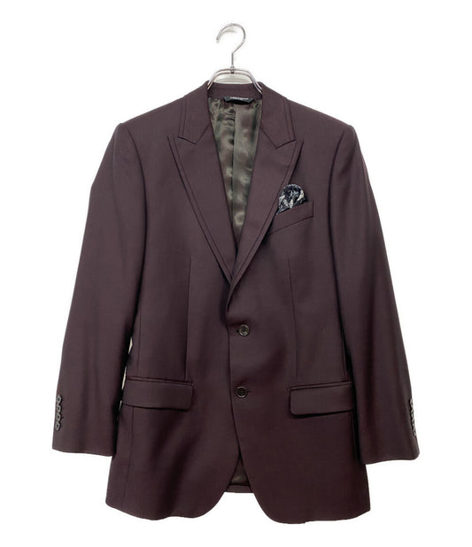 DOLCE & GABBANA テーラードジャケット G2FH5T ボルドー系 メンズ SIZE 44 ドルチェアンドガッバーナ