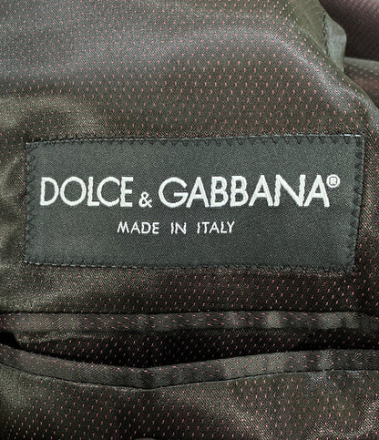 DOLCE & GABBANA テーラードジャケット G2FH5T ボルドー系 メンズ SIZE 44 ドルチェアンドガッバーナ