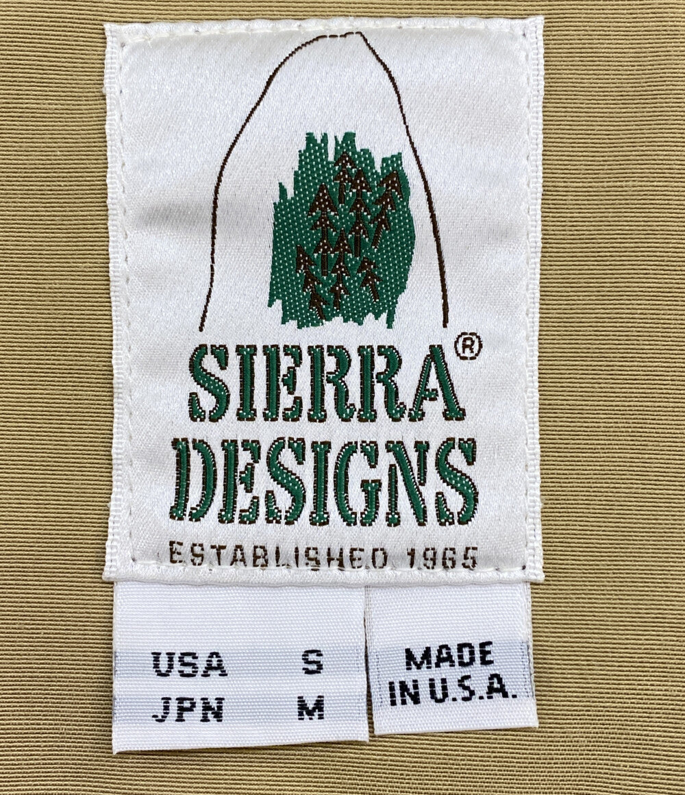 SIERRA DESIGNS ジャケット レッド ロング丈 メンズ SIZE M シェラデザイン