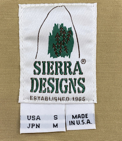 SIERRA DESIGNS ジャケット レッド ロング丈 メンズ SIZE M シェラデザイン