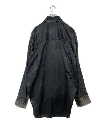 Maison MIHARA YASUHIRO 長袖シャツ K14SH371 ブラック メンズ SIZE 38 メゾン ミハラヤスヒロ