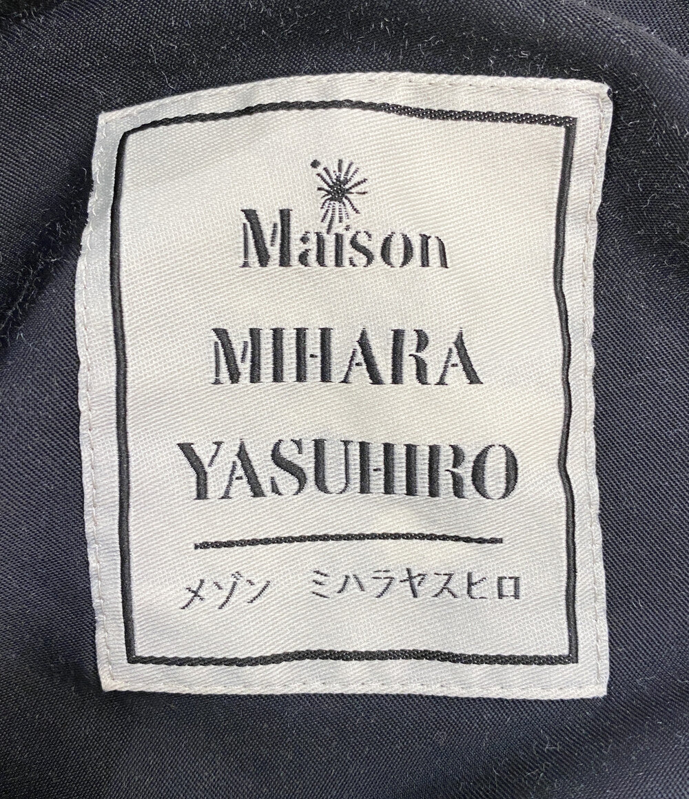 Maison MIHARA YASUHIRO 長袖シャツ K14SH371 ブラック メンズ SIZE 38 メゾン ミハラヤスヒロ