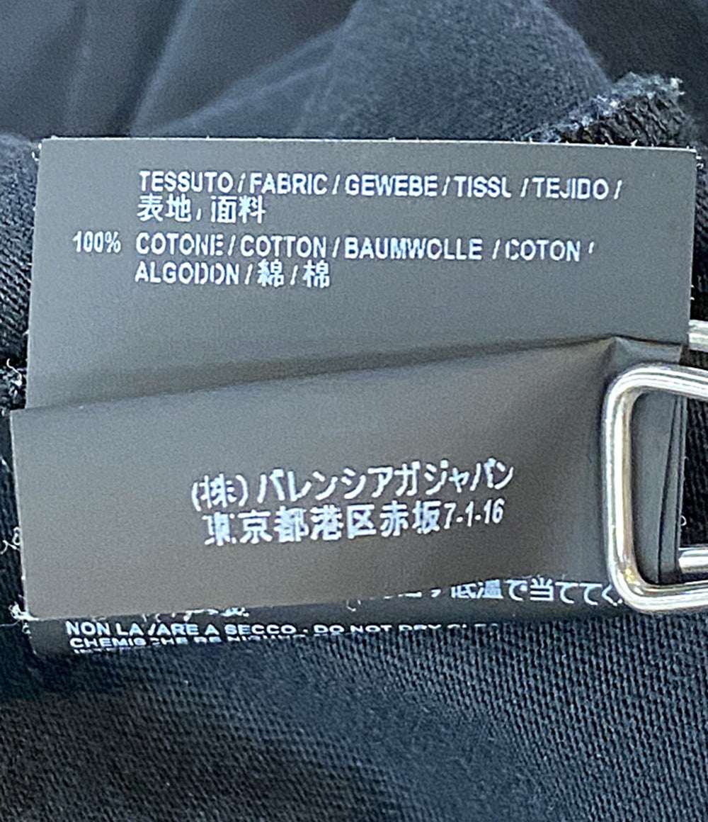 BALENCIAGA 半袖Ｔシャツ 背中ロゴ ブラック系 メンズ SIZE M バレンシアガ