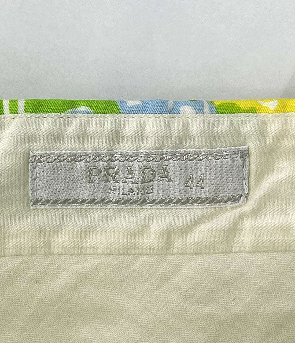 PRADA パンツ フラワーパンツ イエロー系 メンズ SIZE 44 プラダ