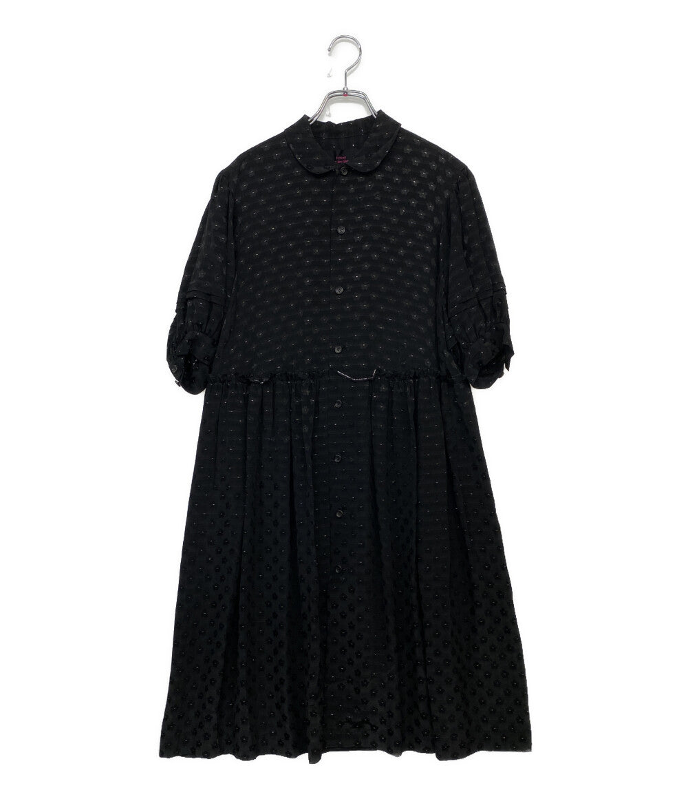 tricot COMME des GARCONS トリコ コム デ ギャルソン 半袖ワンピース TM-O203 レディース SIZE M