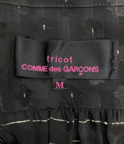 tricot COMME des GARCONS トリコ コム デ ギャルソン 半袖ワンピース TM-O203 レディース SIZE M