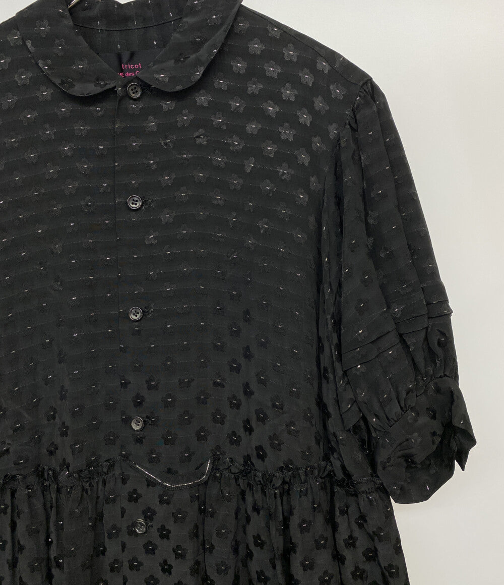 tricot COMME des GARCONS トリコ コム デ ギャルソン 半袖ワンピース TM-O203 レディース SIZE M