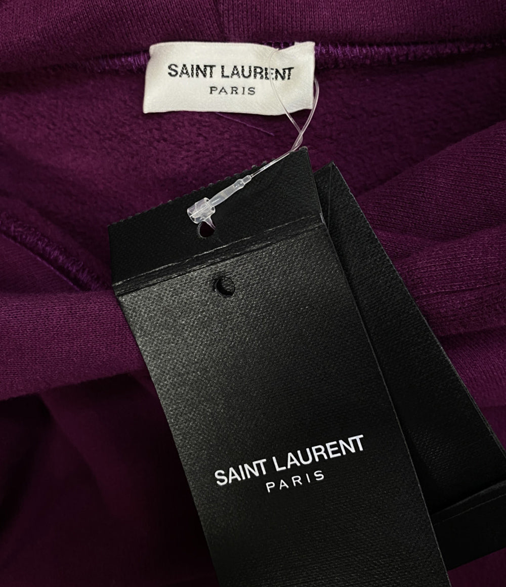 Saint Laurent スウェットパーカー ロゴフーディー メンズ SIZE XS