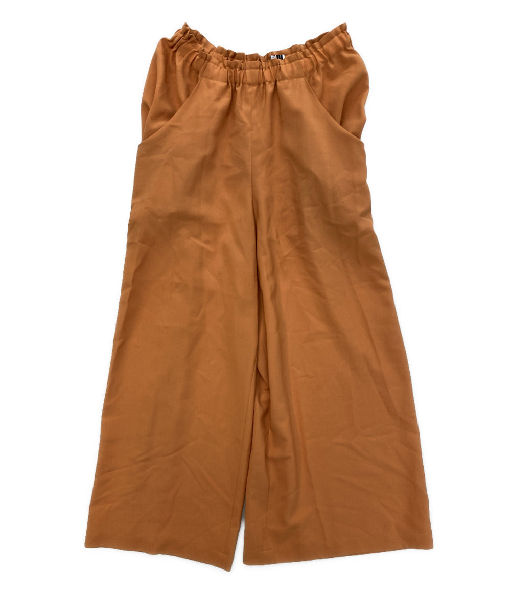 美品 ISSEY MIYAKE パンツ HOLE DRAPE PANTS 20ss IL01FF323 レディース SIZE 3 イッセイミヤケ