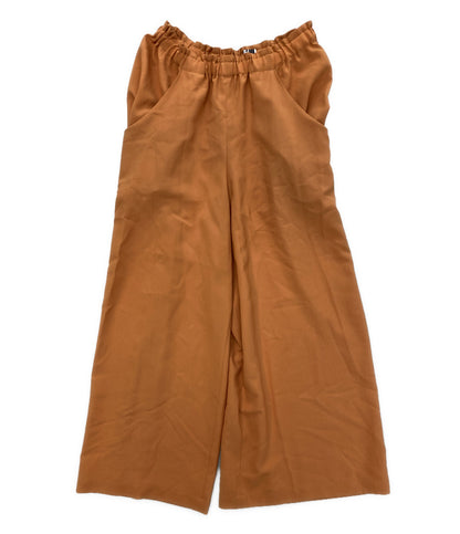 美品 ISSEY MIYAKE パンツ HOLE DRAPE PANTS 20ss IL01FF323 レディース SIZE 3 イッセイミヤケ