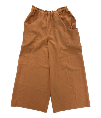 美品 ISSEY MIYAKE パンツ HOLE DRAPE PANTS 20ss IL01FF323 レディース SIZE 3 イッセイミヤケ