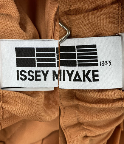 美品 ISSEY MIYAKE パンツ HOLE DRAPE PANTS 20ss IL01FF323 レディース SIZE 3 イッセイミヤケ