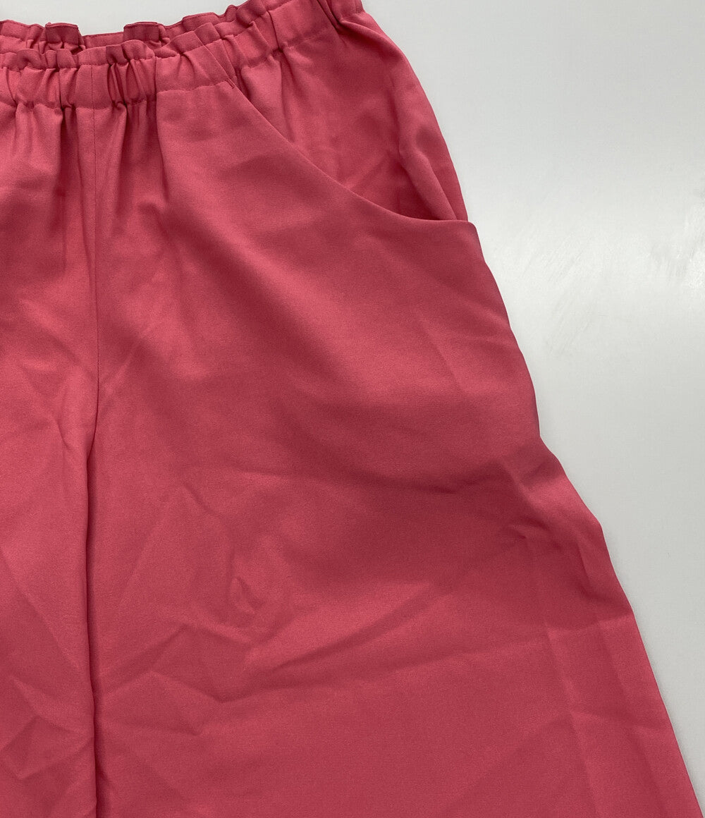 美品 ISSEY MIYAKE リラクシーパンツ HOLE DRAPE PANTS 20ss IL01FF323 レディース SIZE 3 イッセイミヤケ