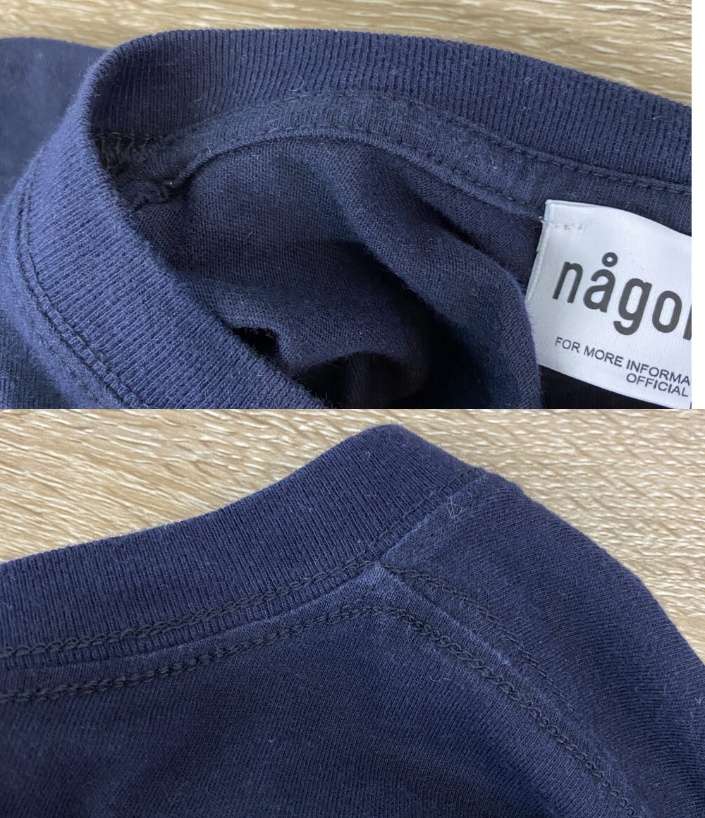 nagonstans 半袖Ｔシャツ ネイビー レディース SIZE M ナゴンスタンス