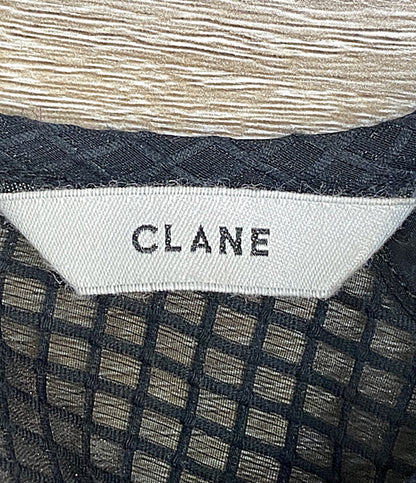 美品 CLANE 長袖Ｔシャツ パプスリーブチュニック 18122-4142 レディース SIZE 1 クラネ