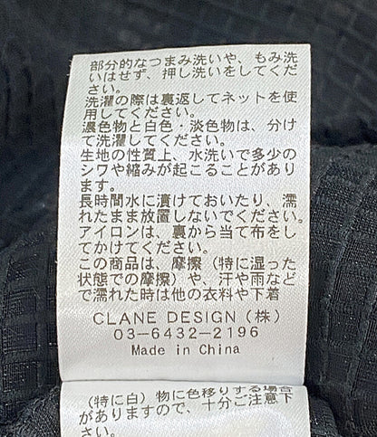 美品 CLANE 長袖Ｔシャツ パプスリーブチュニック 18122-4142 レディース SIZE 1 クラネ