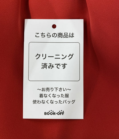 YOKO CHAN パンツ ハイウエスト レッド YCP-523-123 レディース SIZE 36 ヨーコチャン