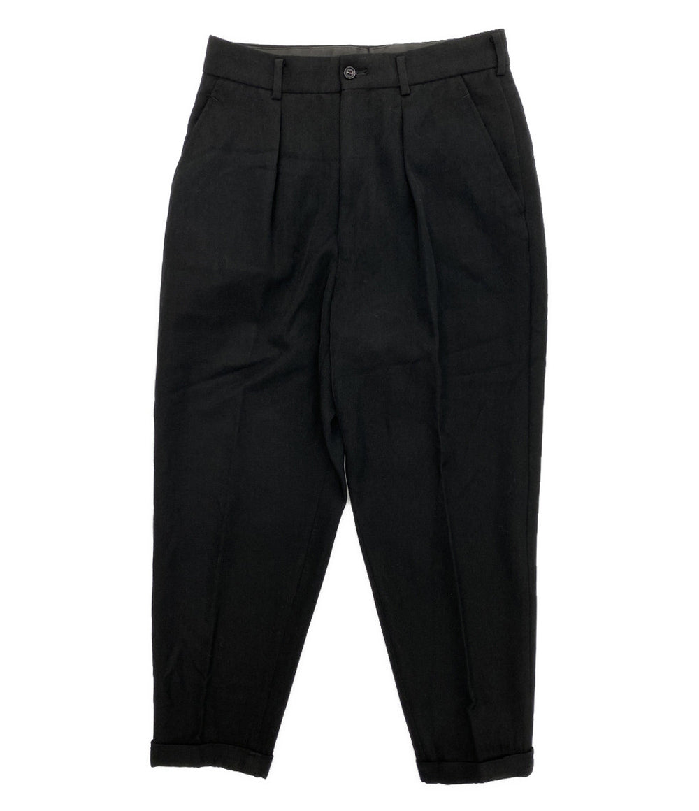 COMME des GARCONS HOMME PLUS ワイドパンツ ブラック PP-04014S メンズ SIZE S コムデギャルソンオムプリュス