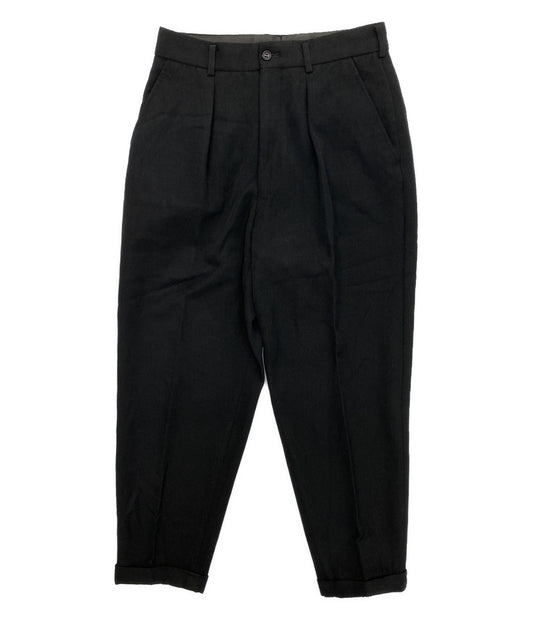 COMME des GARCONS HOMME PLUS ワイドパンツ ブラック PP-04014S メンズ SIZE S コムデギャルソンオムプリュス